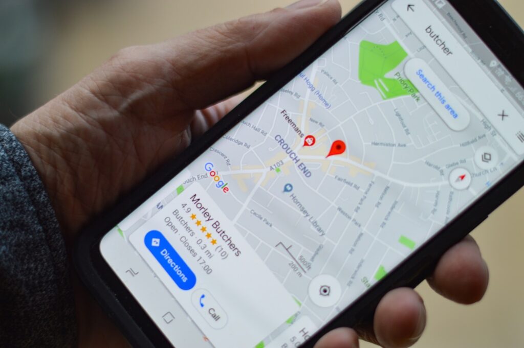 Cell Phone Map